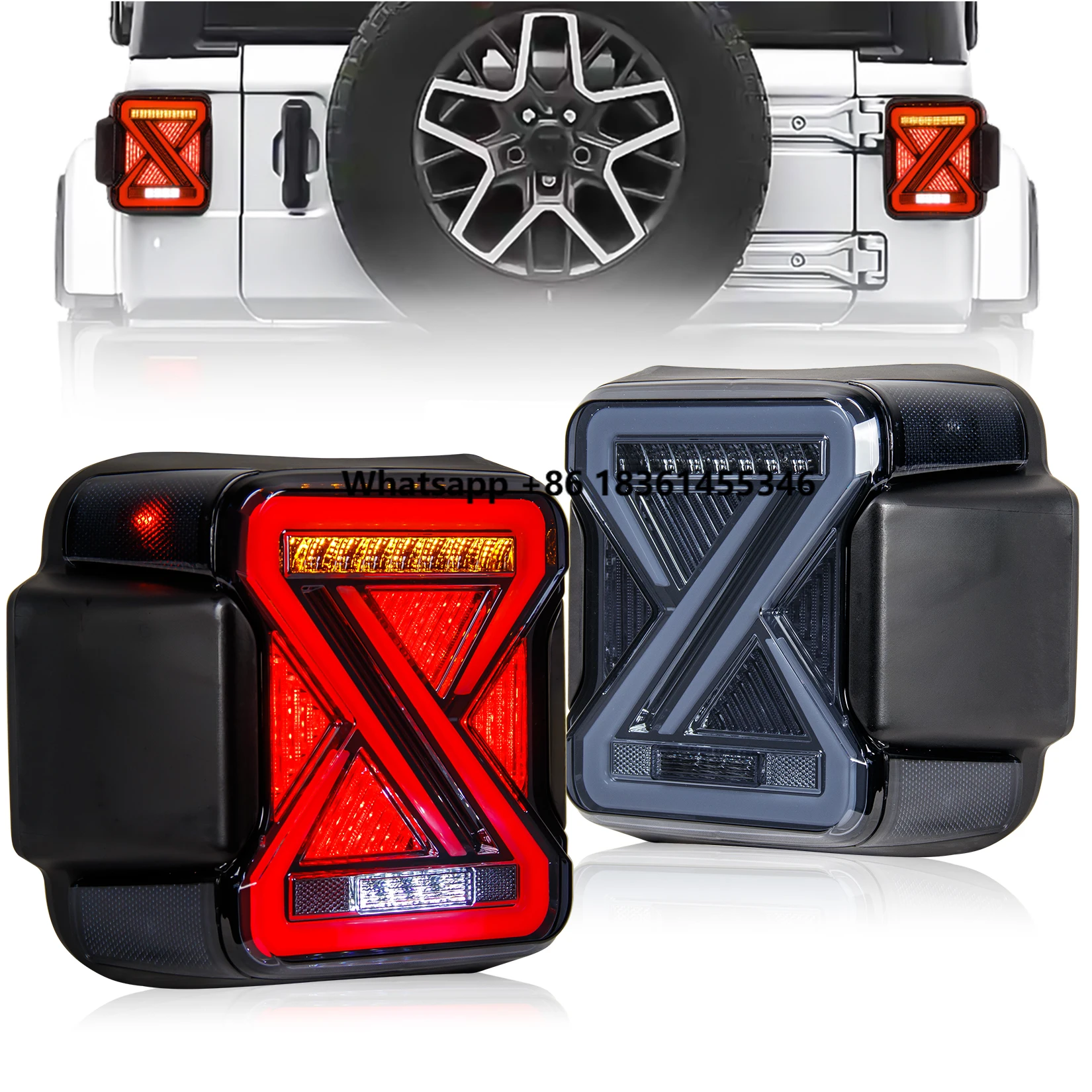 Tail Lamp for Wrangler Taillight for Jk Jl Rear Stop Lamp Tail Lamp