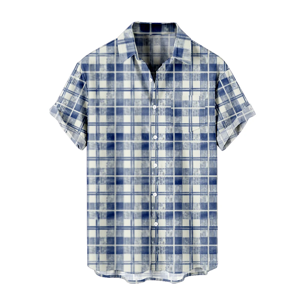 

lattice shirts Summer Women/Men Fashion Funny Casual Short Sleeve T-shirts