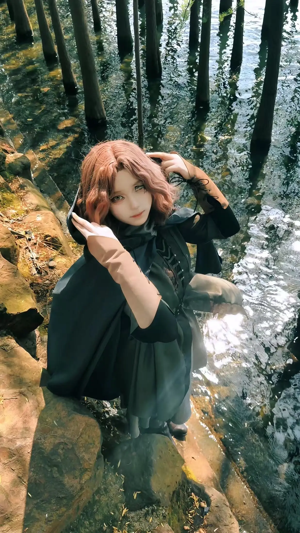 

Cosplay Dress Melina Fire Keeper Role Play Costume for Ladies