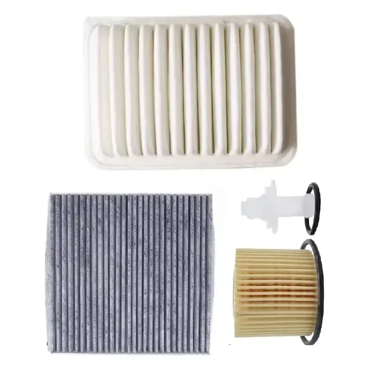 Oil Engine Cabin Air Filter Activated Carbon For Toyota Corolla 2009 2010 2011 2012 2013 2014 2015 1.8L  2ZR-FE 2ZR-FAE