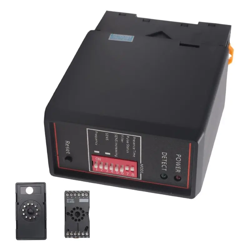 PD132 Single Channel Inductive Vehicle Loop Detector Parts For Car Parking Lot Vehicle Loop Detector ENGLISH VERSION