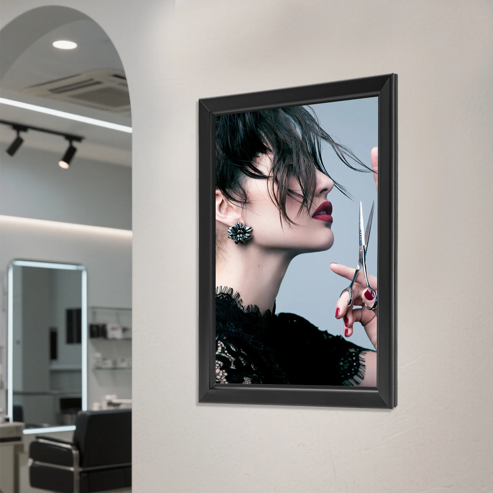 

Светодиодный световой короб 18x24/23,6x35,8 дюймов, рамка для плаката, рекламный дисплей, знак, кинотеатр, настенное крепление, декор