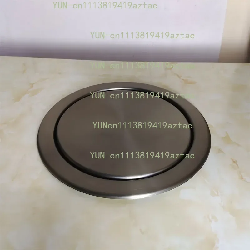 Countertop Rose Gold Trash Can Lid Wash Table Recessed Shaker Cover Flip Kitchen Concealed Titanium Trash Cover