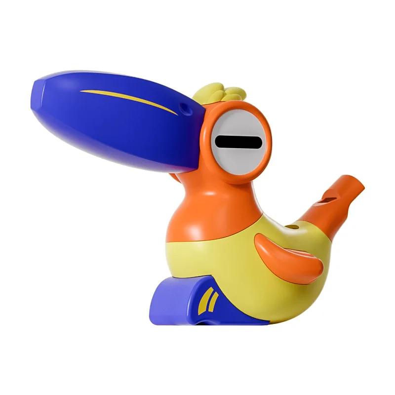 Funny Colorful Water Bird Whistle Toys Children Mouth Muscle Pronunciation Trainer Learn Bird Call Baby Whistling Cute Horn Toys