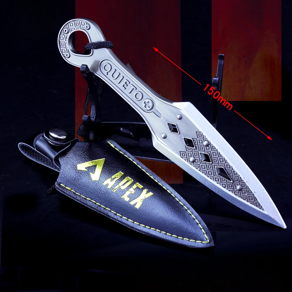 15 cm Apex Legends Game Perifere Heirloom Evil Spirit Wraith Kunai Legering Mes Katana Zwaarden Cosplay Prop Samurai Speelgoed Jongens Gift