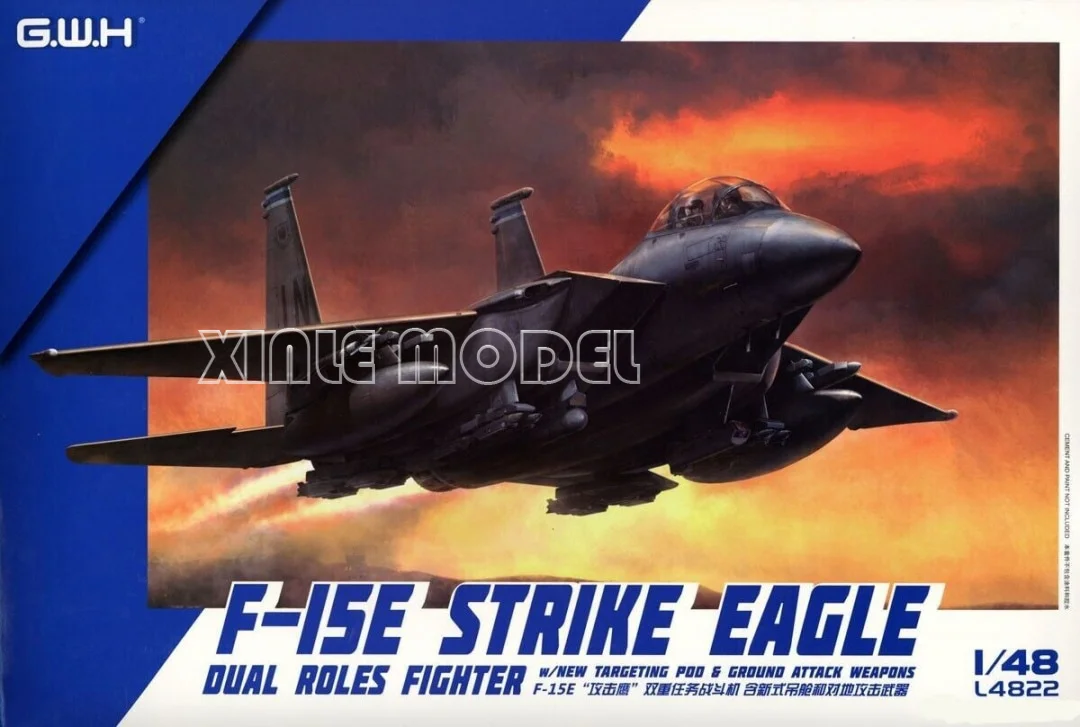 Great Wall Model 1/48  Aircraft Model Kit  L4822   F-15E Strike EagleDual Roles Fighter