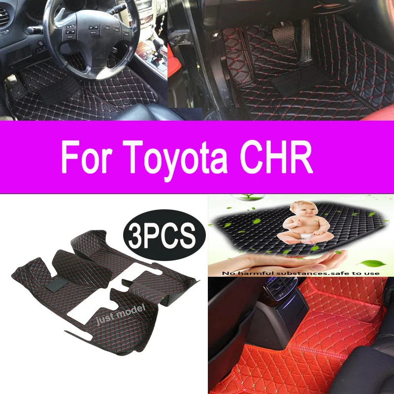 

For Toyota CHR C-HR 2022 2021 2020 2019 2018 2017 2016 Custom Car Floor Mats