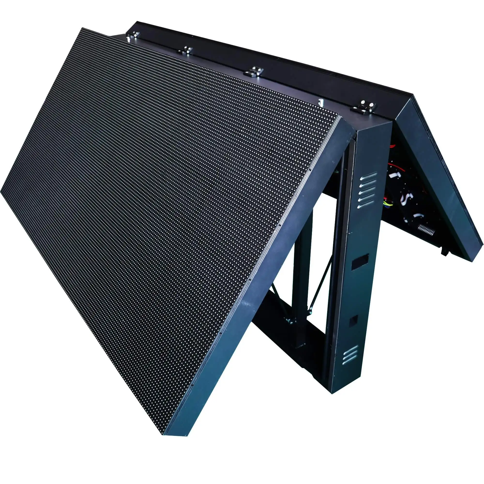 

Светодиодный экран для наружного видео, передний сервисный железный шкаф для обслуживания передней части, двухсторонний светодиодный дисплей без конструкции