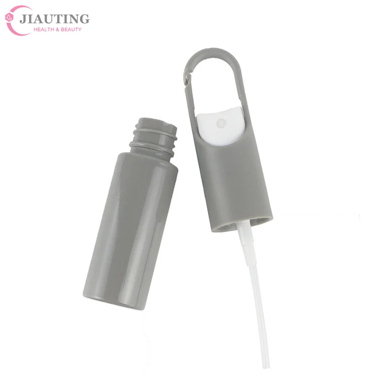 20 ml Mini Tragbare Nachfüllbare Duft Hand Sanitizer Alkohol Haken Tragbare Flasche Mit Spray Pumpe Leere Parfüm Behälter