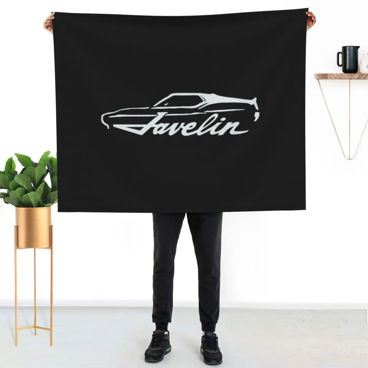 Amc Javelin T-Shirtamc Javelin Throw Blanket Easy Care Comfortable Blanket For …