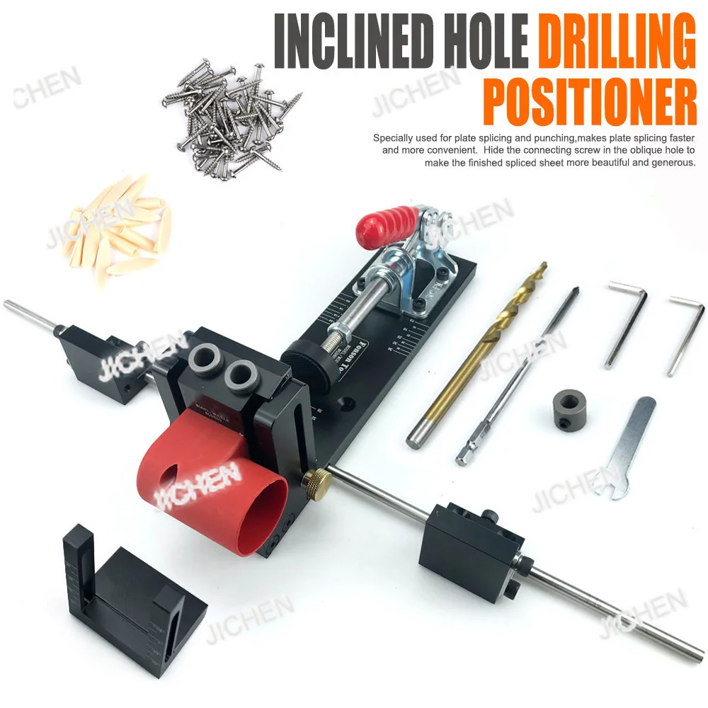 

neu New woodworking punching positioner, oblique hole excavator, oblique hole drilling auxiliary tool