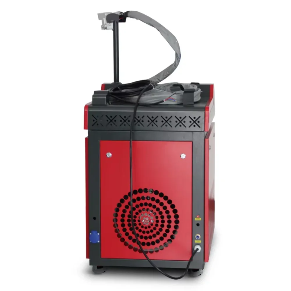 Best Price 1500W 2000W 3000W Handheld Fiber Laser Cleaning Machine With Sup 22C Cleaning Head For Metal Rust Removal