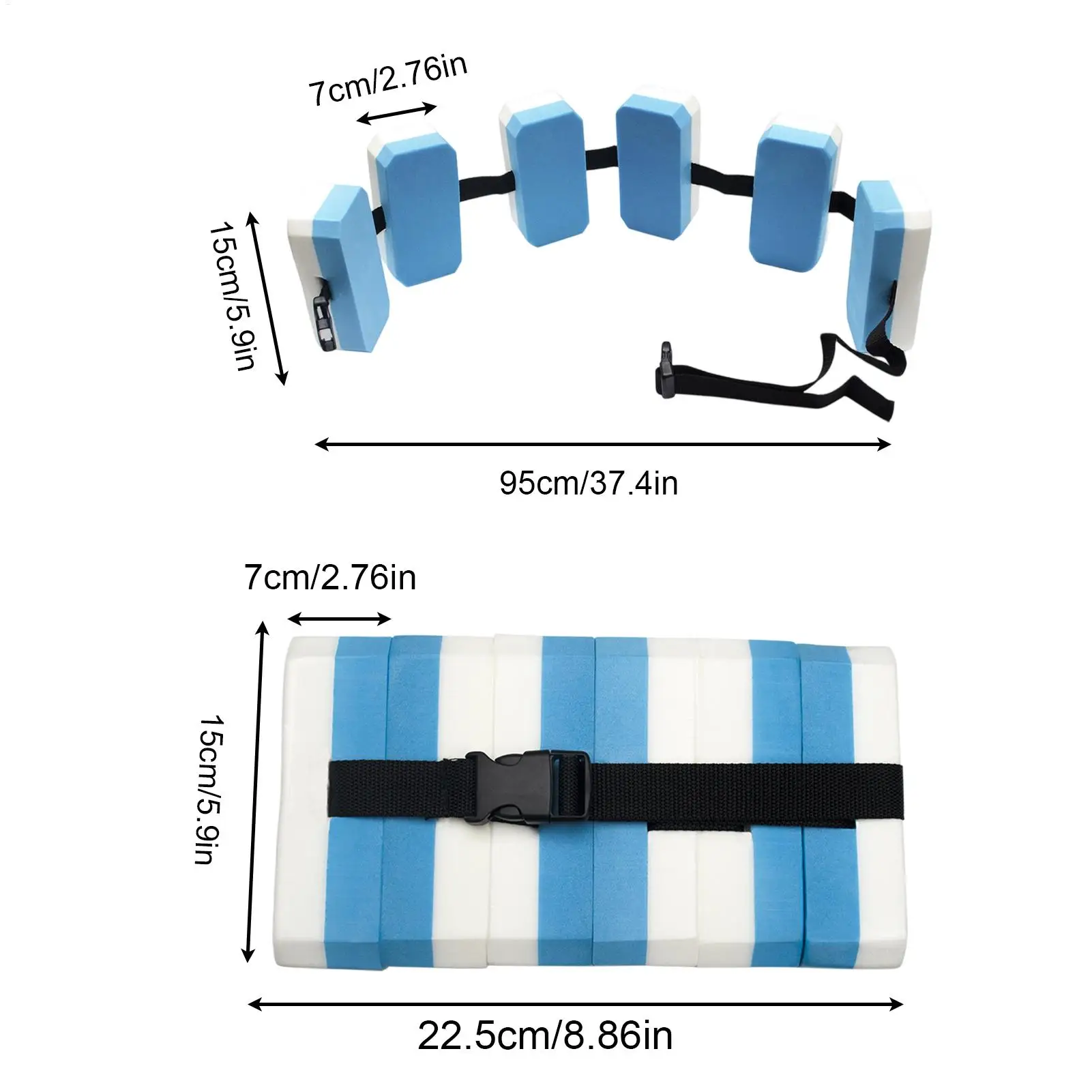Cintura da nuoto per bambini Allenatore di nuoto per bambini Cintura galleggiante Dispositivo di galleggiamento regolabile Aiuto per l'allenamento di sicurezza per bambini Principianti