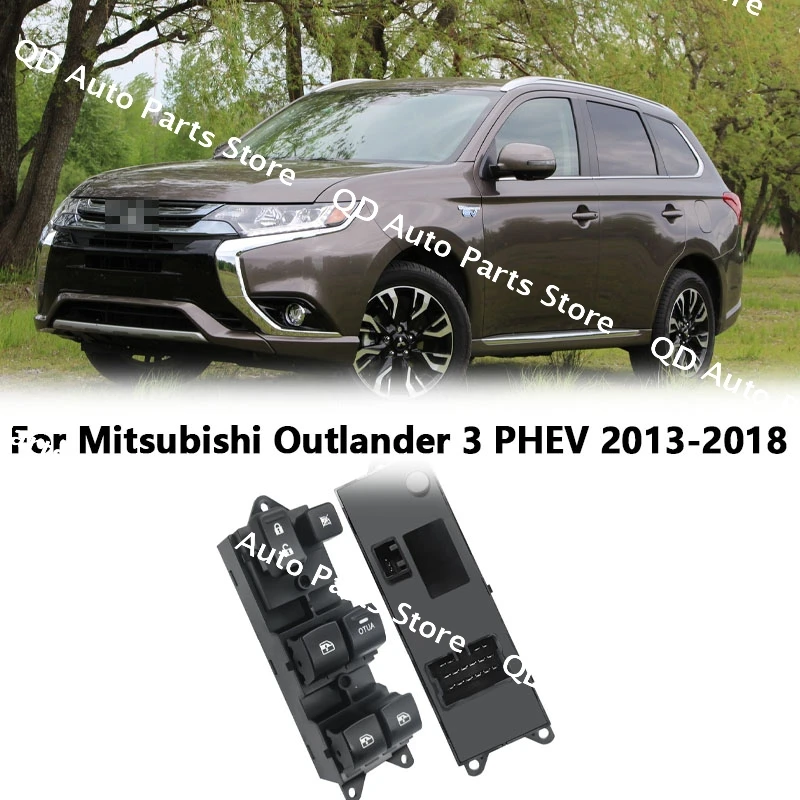 

8608A347 8608A411 Левый передний электрический главный переключатель управления стеклоподъемником для Mitsubishi Outlander 3 PHEV 2013-2016 2017 2018