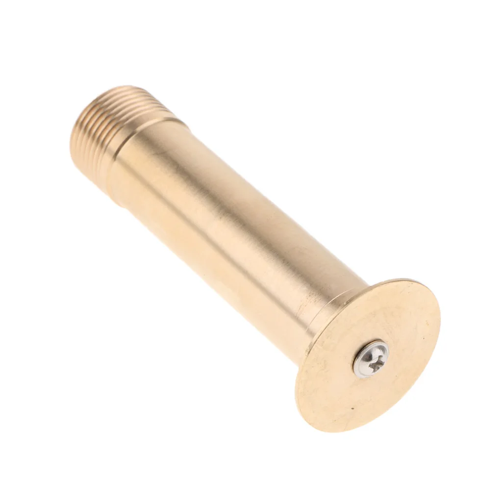 Brass Fountain Spray Head Adjustable Water Fountain Nozzle for Home Garden Pond Vertical Decoration