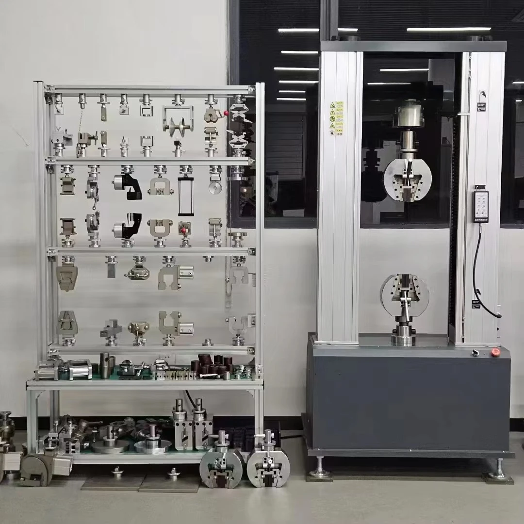 Electronic Universal Metal Testing Machine  ASTM Certified Data Analysis Software