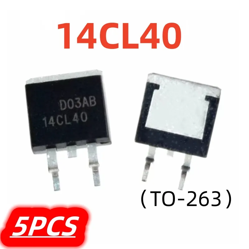 5pcs/lot 14CL40 TO263 Car Computer Board field effect tube IGBT ignition tube 14A/400V patch transistor