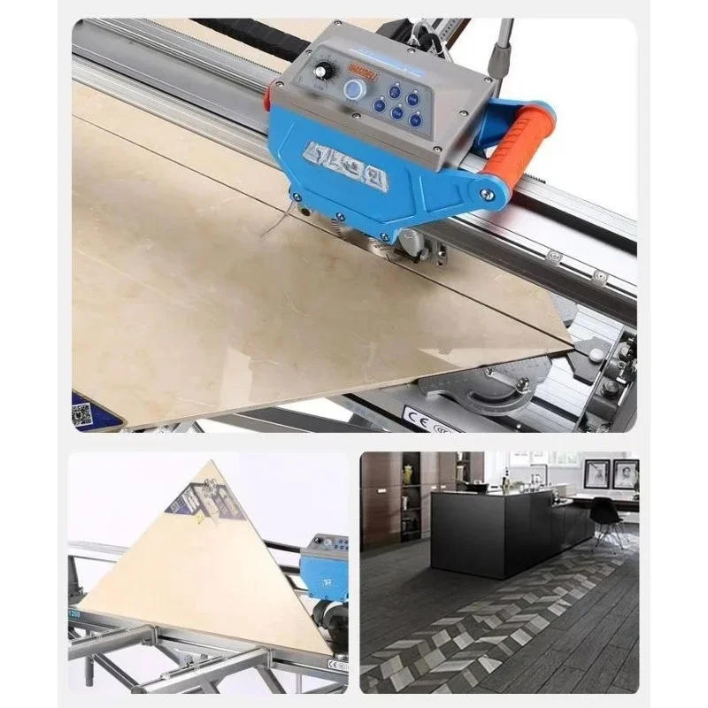 Automatic 45 degree tile cutting machine Portable stone machinery Electric tile cutting machine