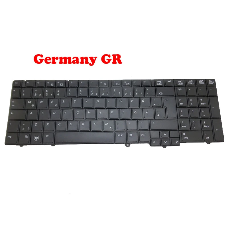 Laptop Keyboard For HP 6540B 6545B 6550B 6555B 6455B Germany GR/Latin America LA/Czech CZ/Japan JP