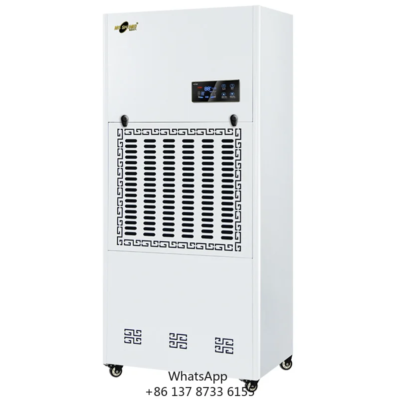 300L Multi Application Industrial Air Dehumidifier For Warehouse Basement And Greenhouse 220v
