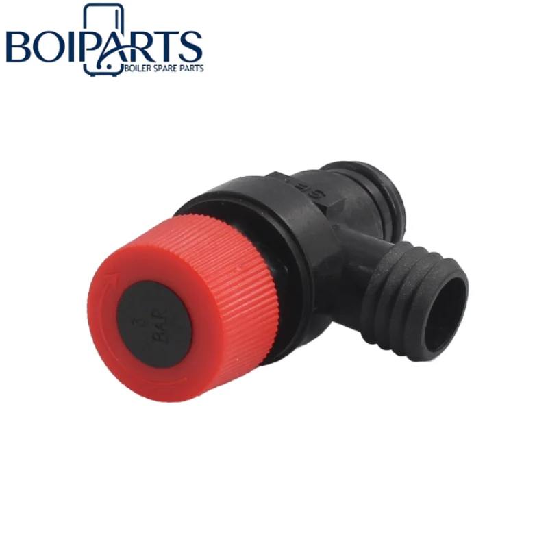 Plastics Safety Valves Valve Snap Type Thread Type Universal Spare Parts For Gas Boilers Spare Parts
