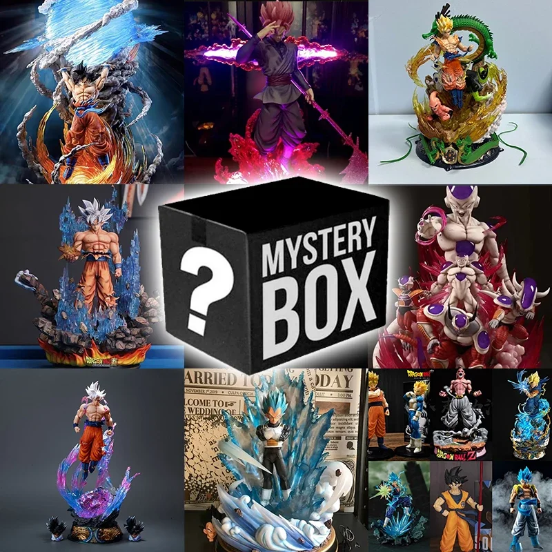 Dragon Ball Anime Figur Mystery Box Überraschung Mystery Box Goku Frieza Vegeta Krillin Glücks box machen Ihren Traum wahr