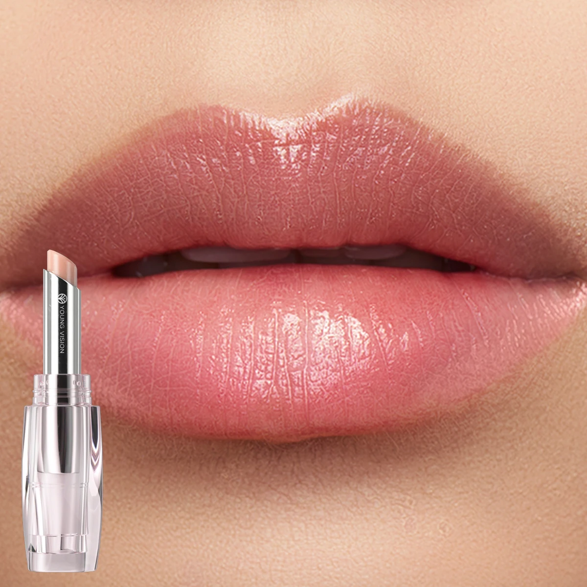 6 Colors Crystal Glossy Tinted Lip Balm – Moisturizing, Shimmer