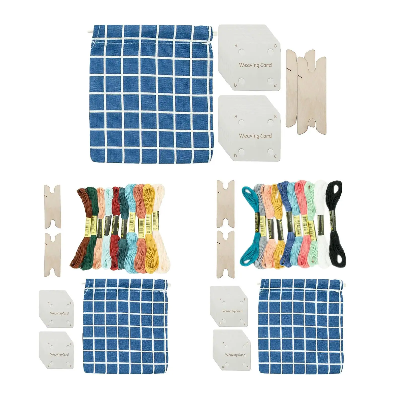 

Handy Weaving Cards Smooth Surface for Kids Adults DIY Craft Weaving Tool