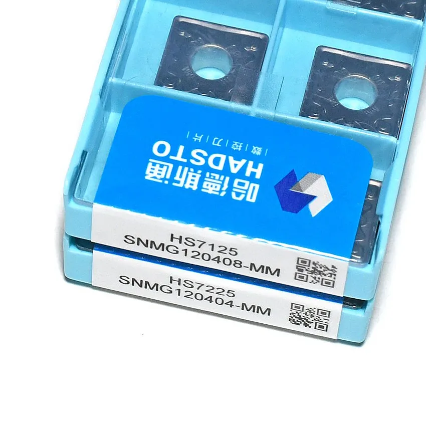 SNMG120404-MM/SNMG120408-MM/SNMG120412-MM HS7125 HS7225 HADSTO CNC carbide Turning inserts For Steel, Stainless steel, Cast iron