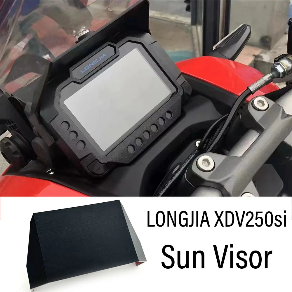 Motorcycle Speedometer Sun Visor For LONGJIA XDV250si XDV250 XDV300 XDV