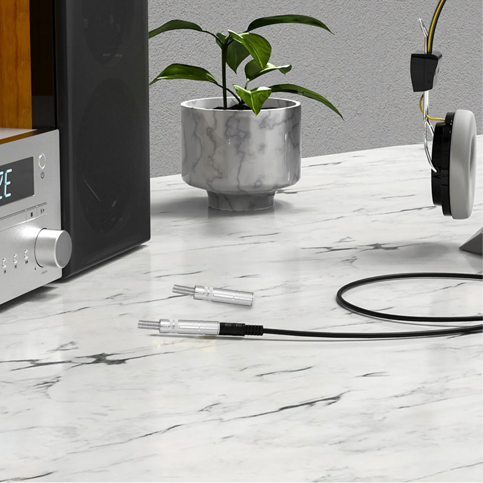 4 Pcs Adapter Audio…