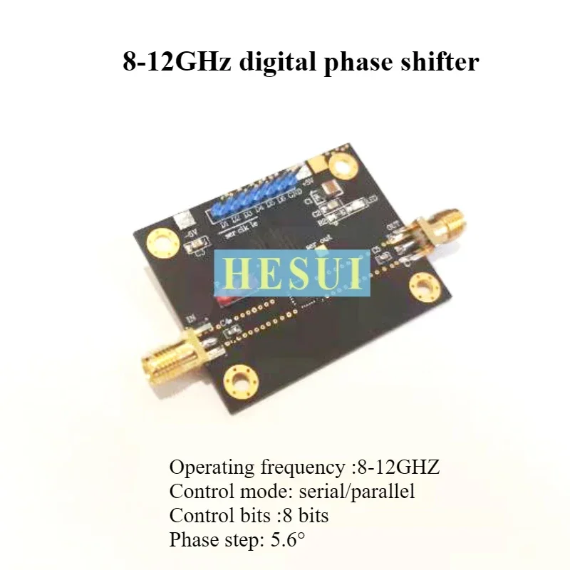 8-12G digital programmable phase shifter X-band RF 6-bit programmable phased array