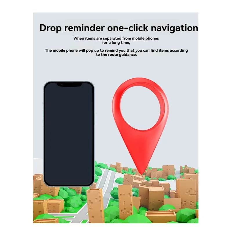 

REPLA-3Pcs Smart Wallet Tracker Card Wireless Charging GPS Locator For Iphone Devices Find My Airtag Feature