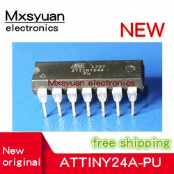 10 sztuk/partii ATTINY24A-PU ATTINY24A DIP-14 100% nowy oryginalny magazyn