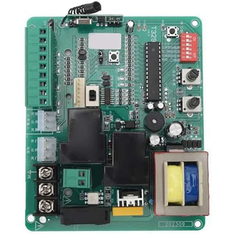 【ADD TO CART 】2X Circuit Control Board,Automatic Door Opener Control Board,Main Electronic Control Board For Sliding Gate Motor