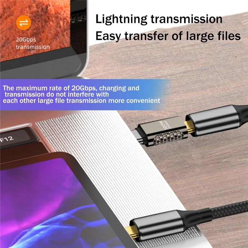 Hot 1PCS Type-C มัลติฟังก์ชั่นอะแดปเตอร์ Type-C หญิงประเภท-C อะแดปเตอร์ชาย 20Gbps Fast CHARGING Audio Video Transfer ADAPTER