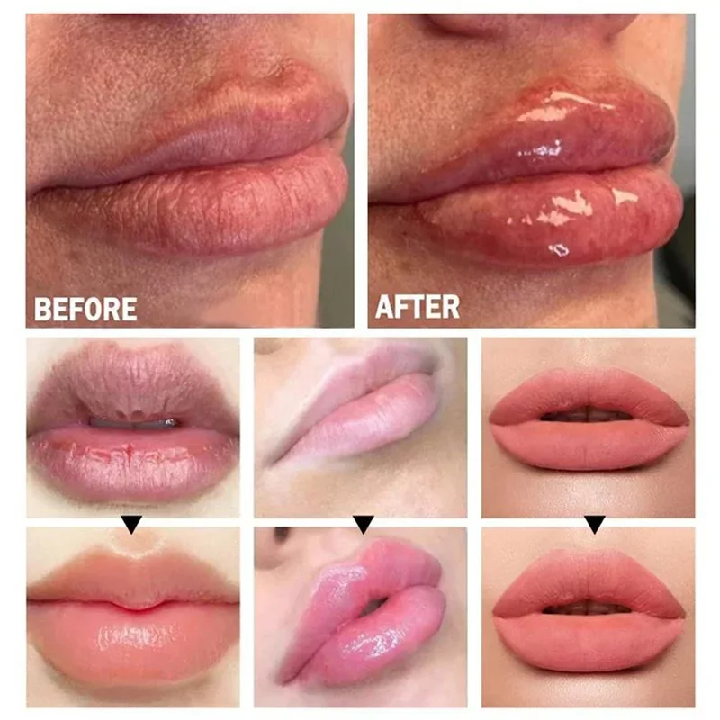 Plumping Lip Balm Moisturizing Soft Lips Skin Plumper Gloss Oil Non-Sticky Daily Care Mask Beauty Makeup Cosmetics Products