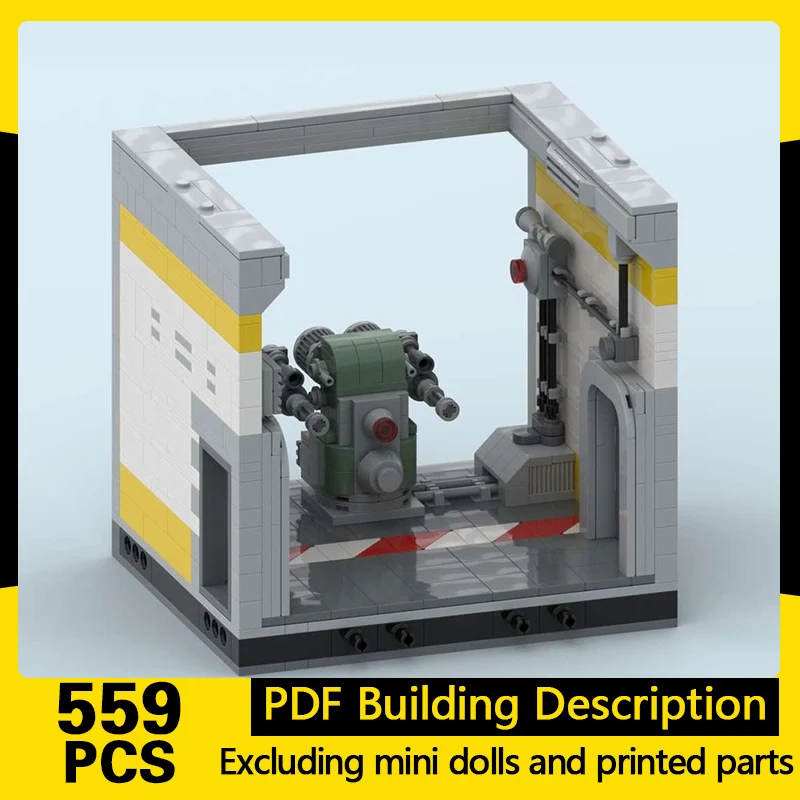 

Popular Game Model MOC Building Bricks Elevator Shelter Scene Modular Technology Gifts Holiday Assemble Children Toys Suit