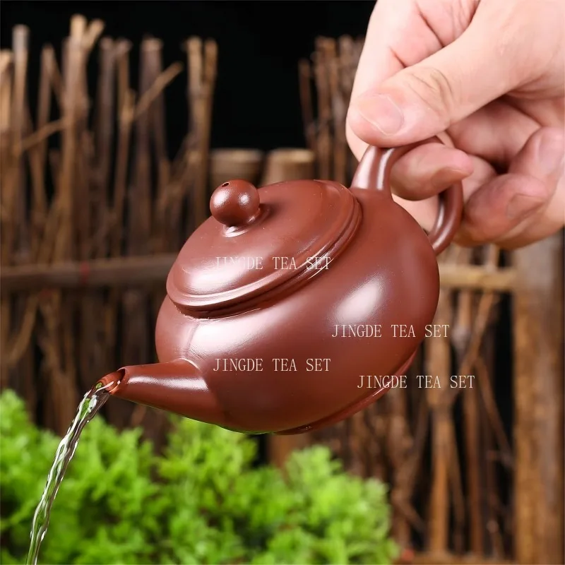 Yixing Teapot Zhu Ni Teapot Small Capacity Household Chinese Style Xishi Teapot Clearing Warehouse Tea Set Drinking Utensils