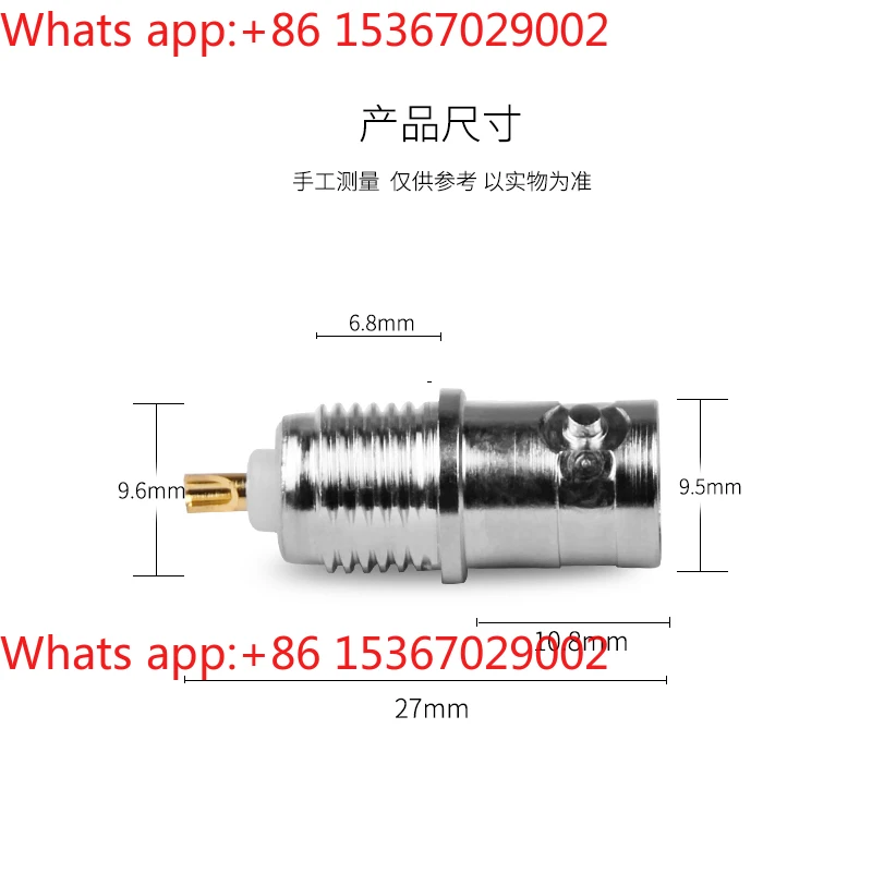10Pcs Video Bnc Con…