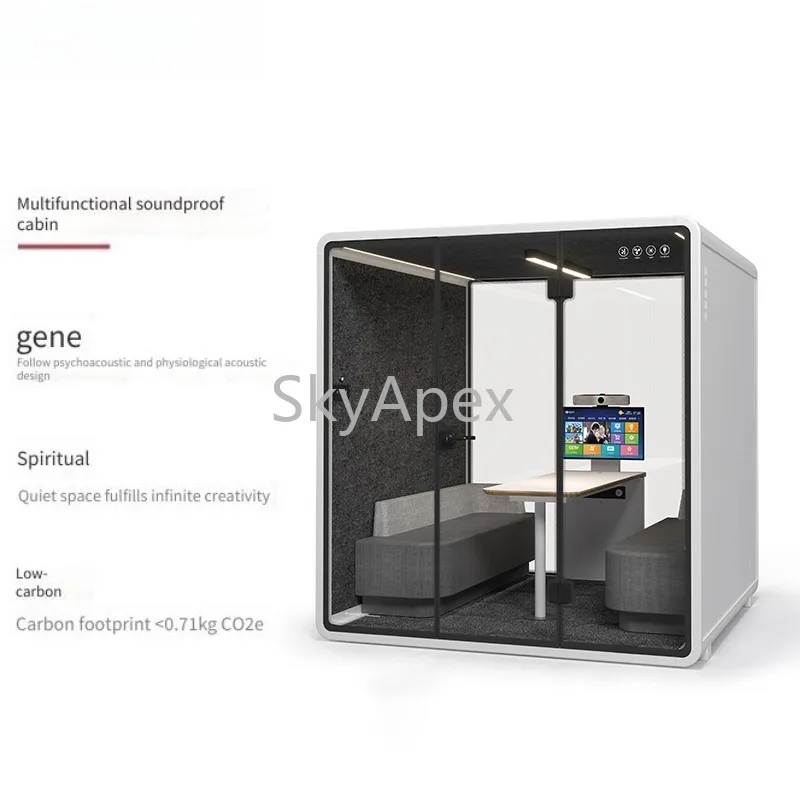 Home Office Silent Cabin Soundproof Room Phone Booth Recording  Studio  Live Stream Room For Privacy Focus And  Noise  Reduction