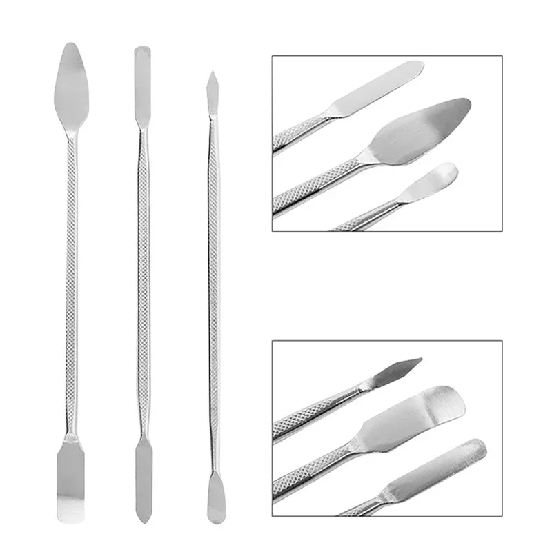 1/3Pcs Universal Phone Repair Tools Kit Notebook Metal Disassemble Crowbar Spatula Pry Opening Hand Tools Set Professional