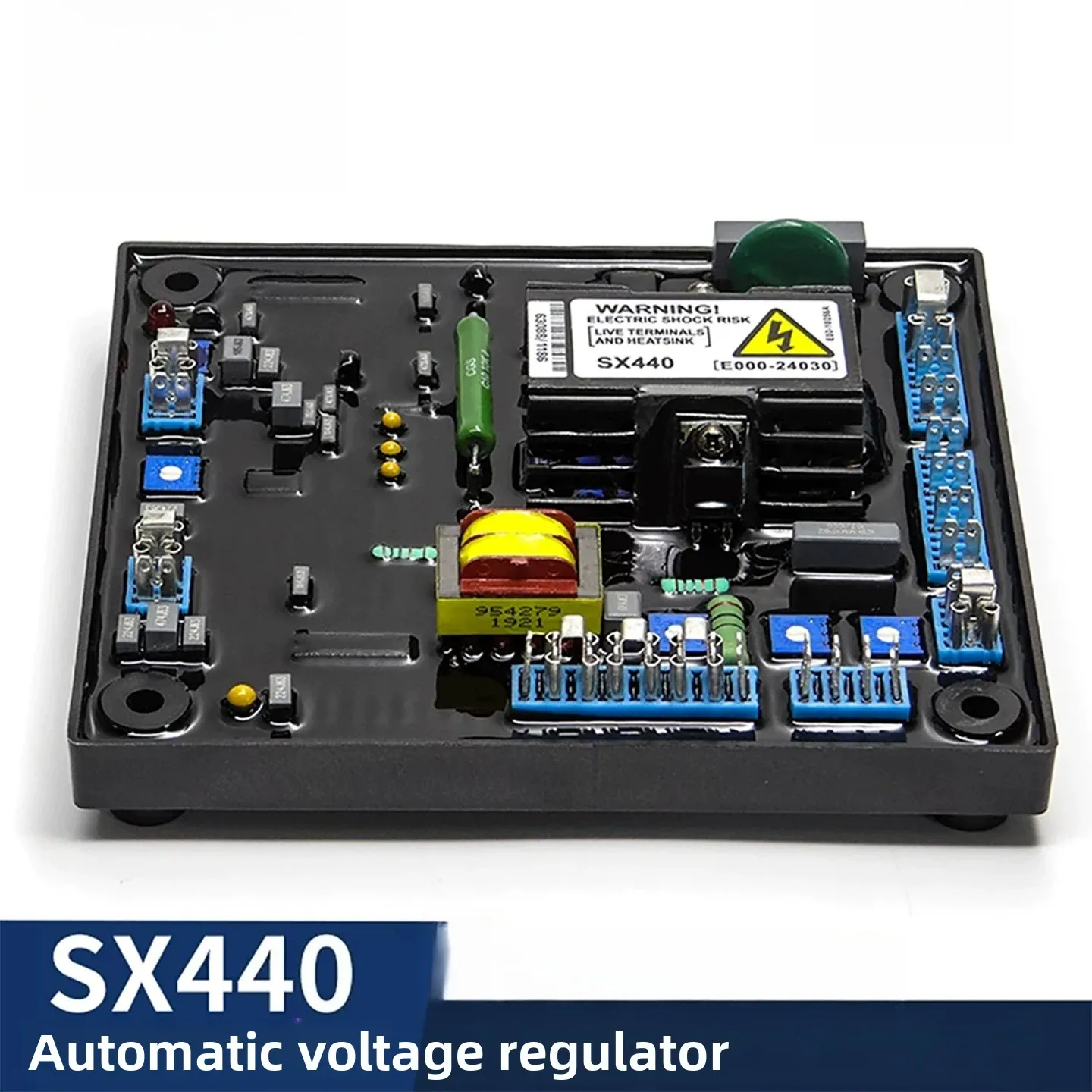 SX440/AS440 AVR Automatic Voltage Regulator – Excitation Control Board for Brushless Diesel Generator, Voltage Stabilizer Module