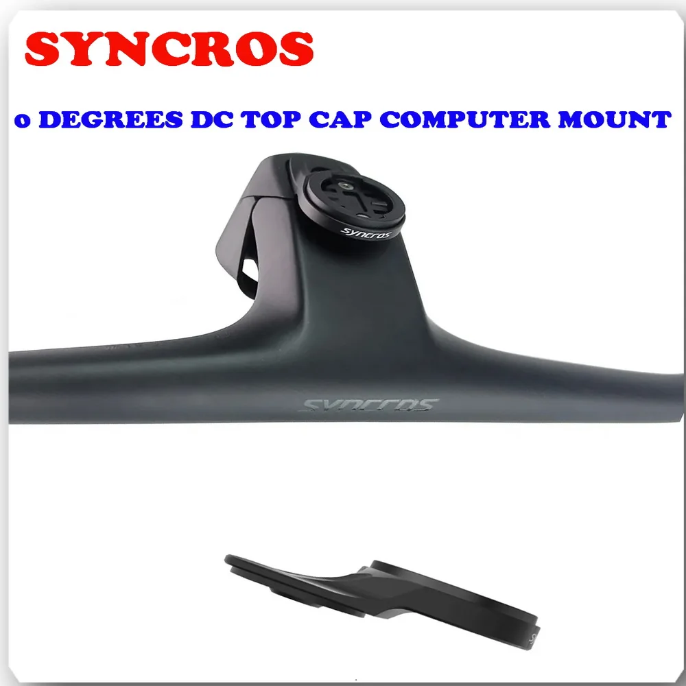 Syncros 0 Top Cap Integration Computer Mount For Garmin/Wahoo/Bryton For Fraser Ic Sl WC/DC/XC Handlebars Cockpit Xc Stem 1.5/2