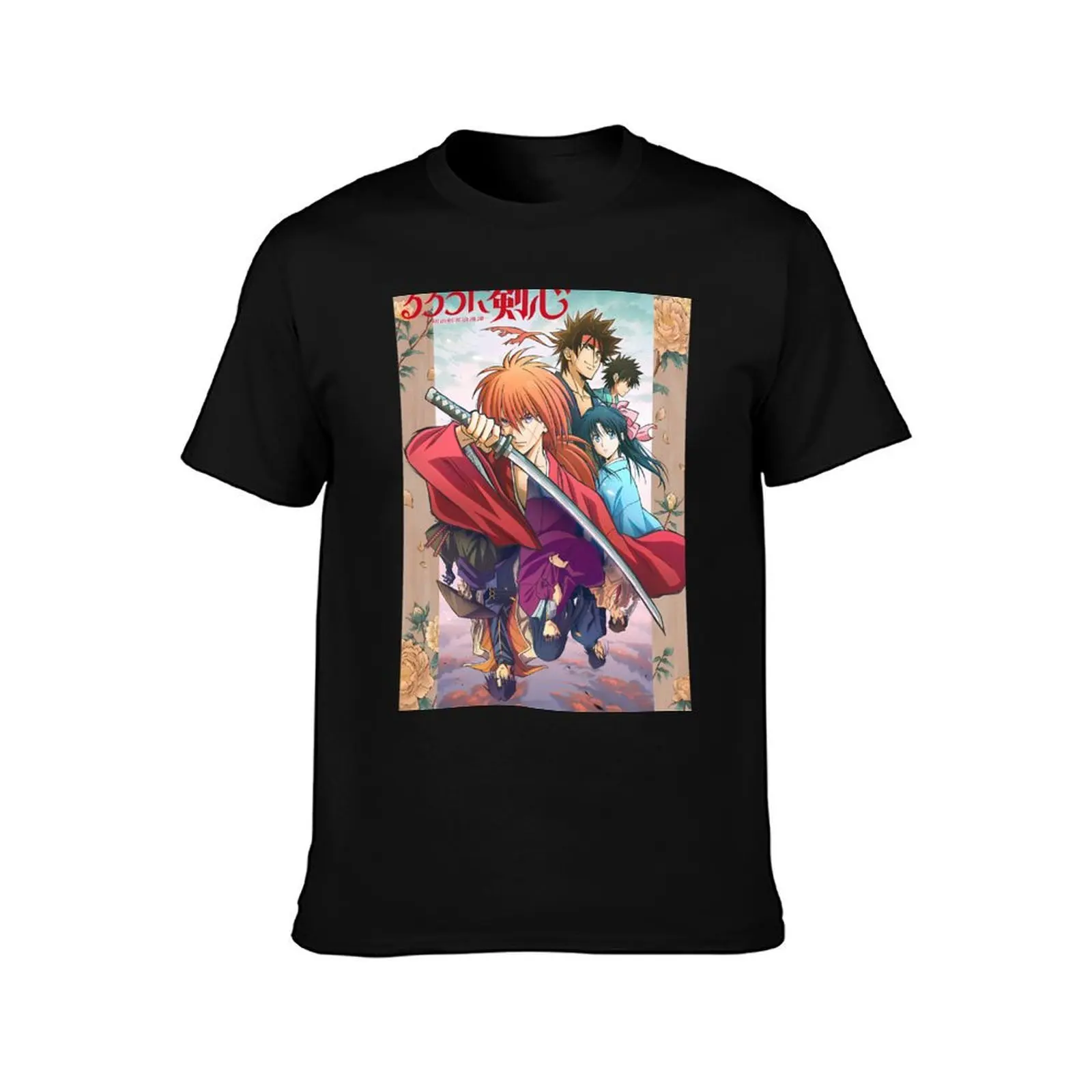 Rurouni Kenshin Remake T-Shirt anime t shirts for man T-Shirt