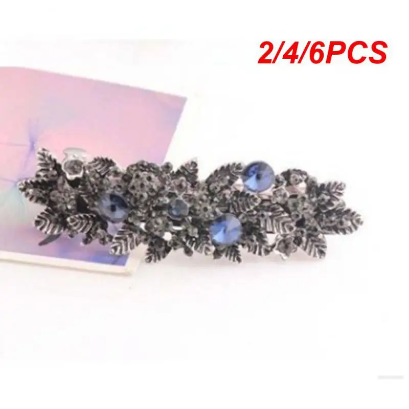 2/4/6PCS Butterfly Fashionable Perfect For Bridal Ornamental Sophisticated Exquisite Glamorous French Style Hair Clip Wedding