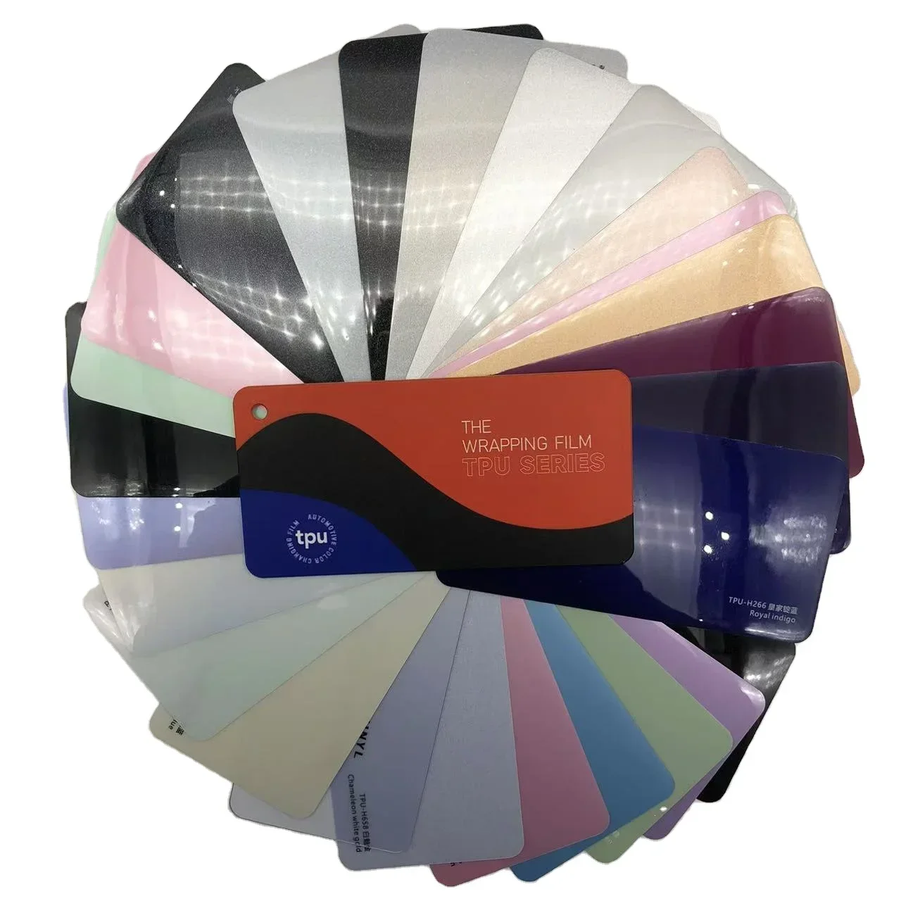 2025 Deekus Crystal Series Amostra grátis Mudança de cor 1.52*15m PPF 7.5mil Filme de proteção de tinta TPU brilhante