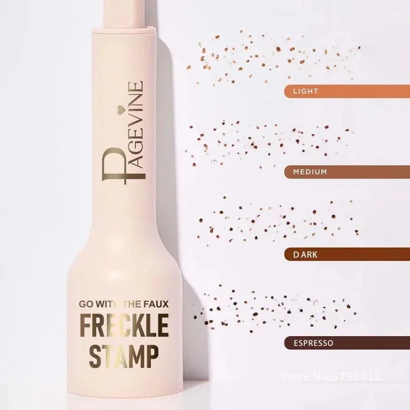 5-Point Freckle Stamp Pen Natural-Looking Waterproof Liquid Freckles Quick-Dry Effortless Air Cushion Tip Dot Spot Application