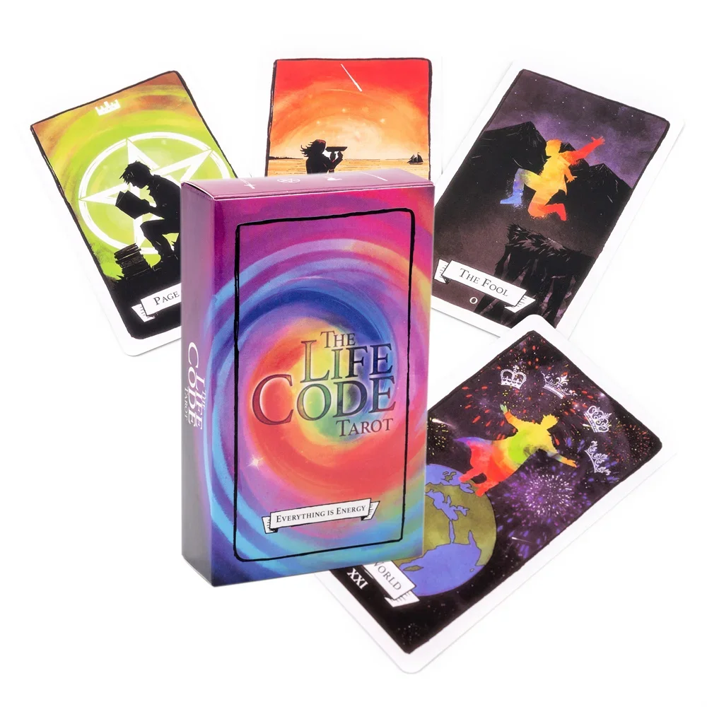 

12*7cm Augury Life Code Tarot with Book Fate Decks Deck Accurate Tarot Cards Oracle Card