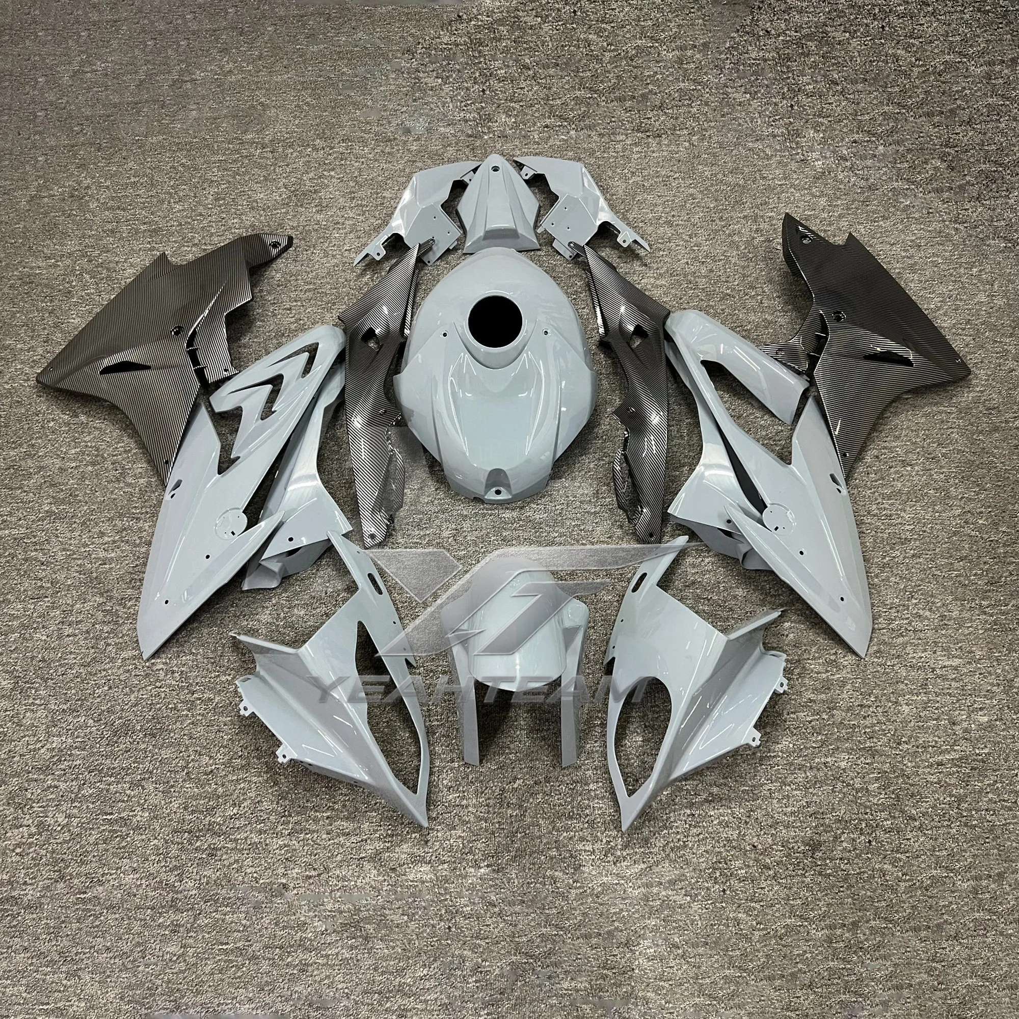 Carbon Fiber Look Fairings for BMW S1000RR 2017 2018 S1000 RR Motorcycle Racing Superbike ABS Custom Build Bodywork Kit
